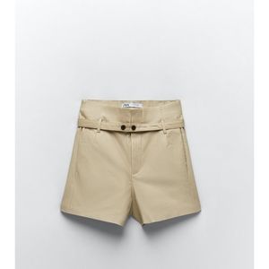 NWT ZARA COATED SHORTS SIZE M ❣